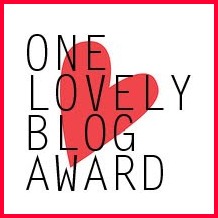One lovely blog award